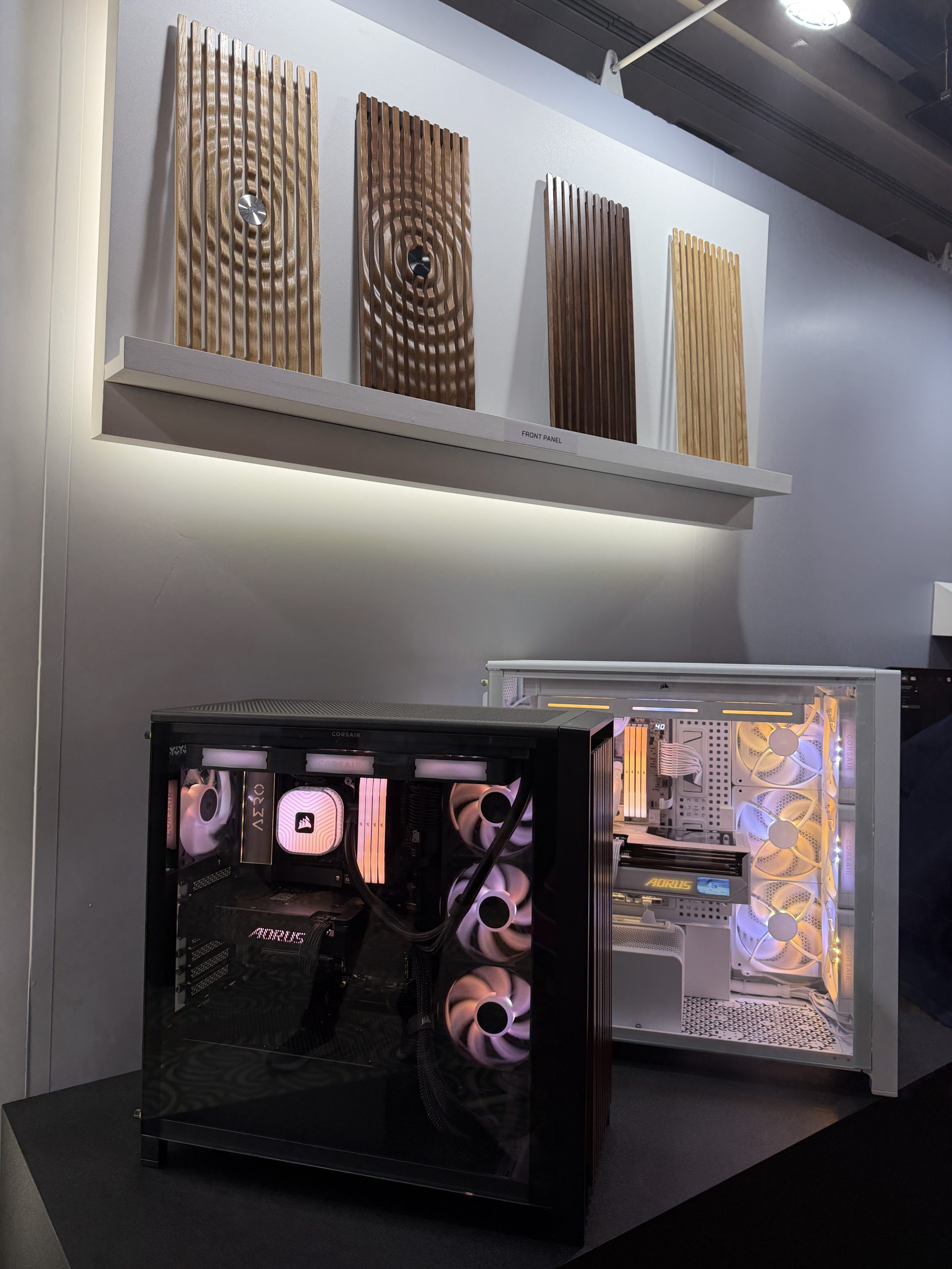 Corsair 5000D Case with Sleek Glass and White Frame