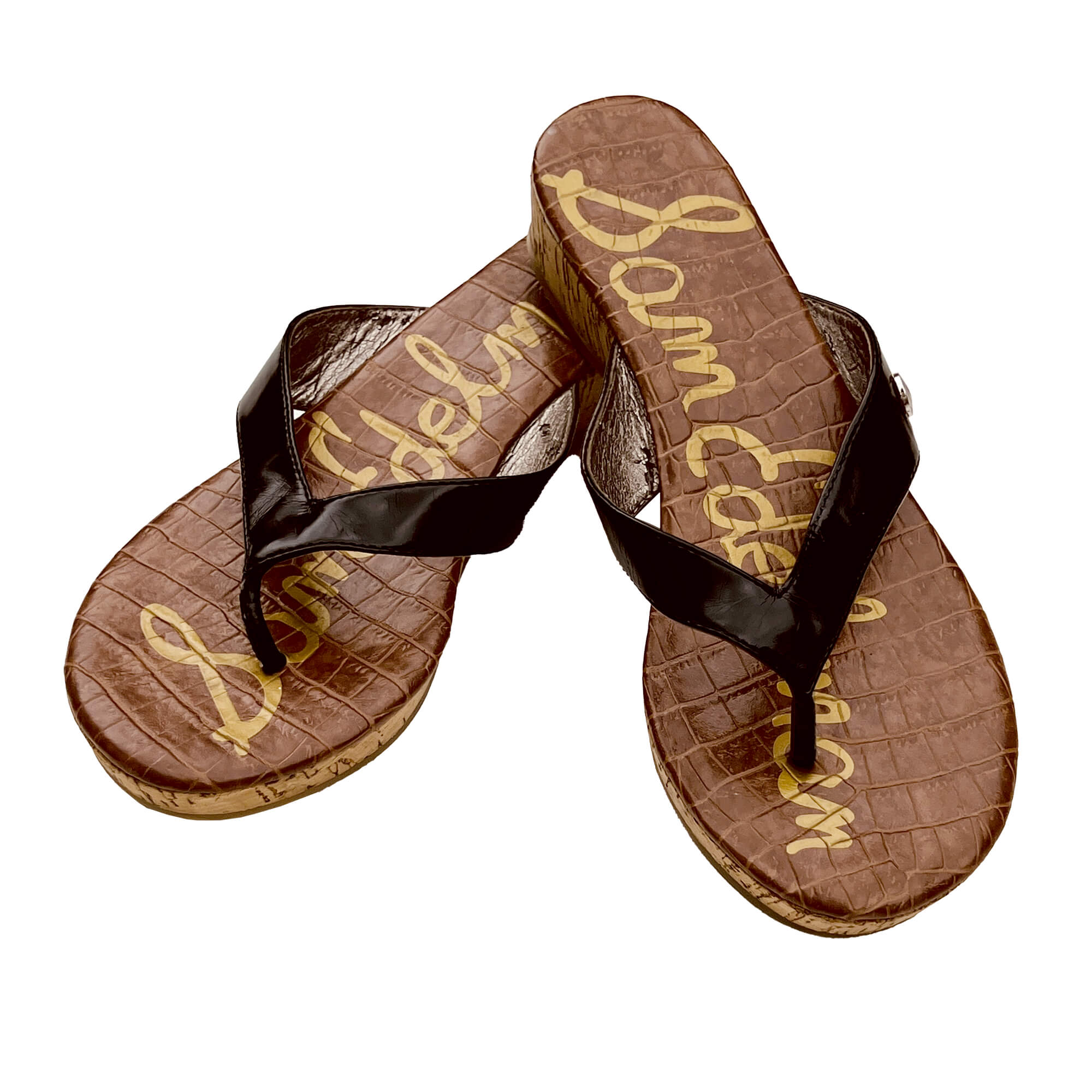 Sam Edelman Black Wedge Sandals styling
