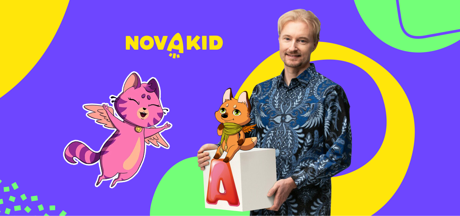 Novakid co-founder and tech entrepreneur Max Azarov portrait