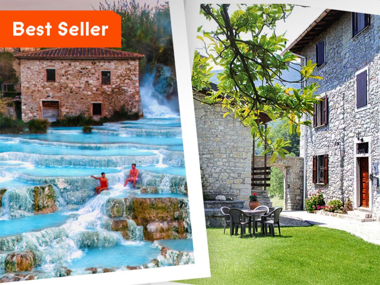 A romantic couple enjoying a luxury getaway escape curated by Smartbox Group