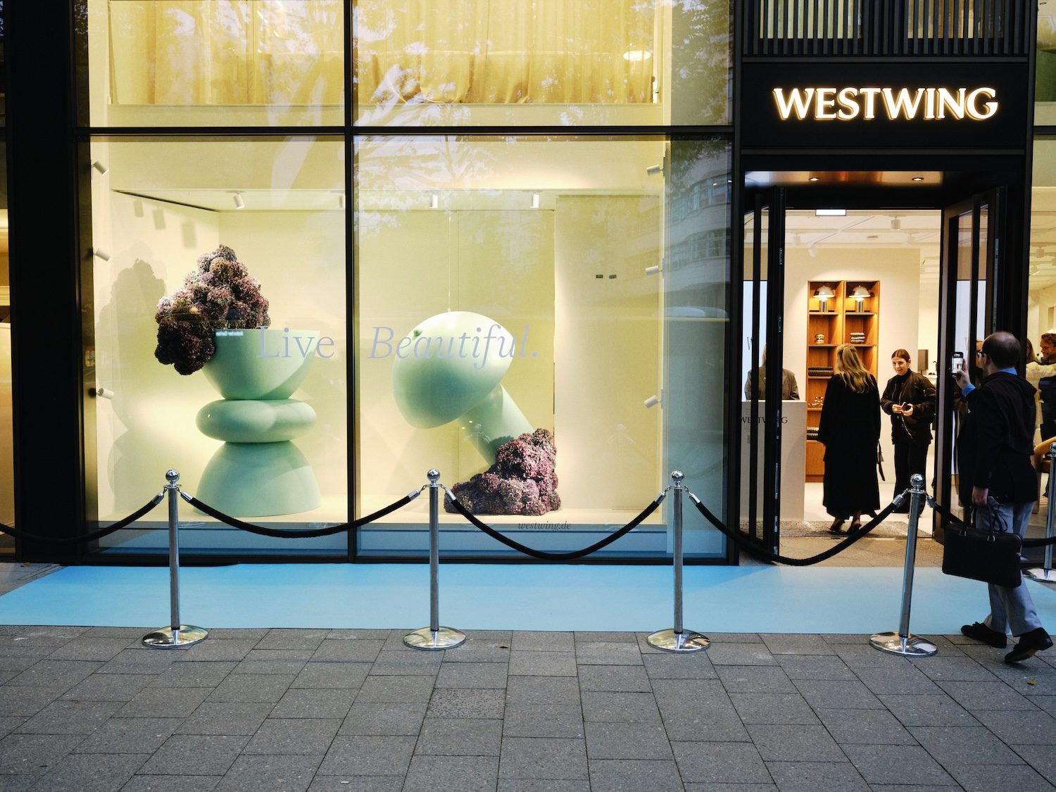 Westwing curated premium furniture and home decor showroom displays