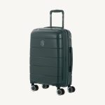 Green GYL Citadine cabin suitcase in a clear three-quarter view