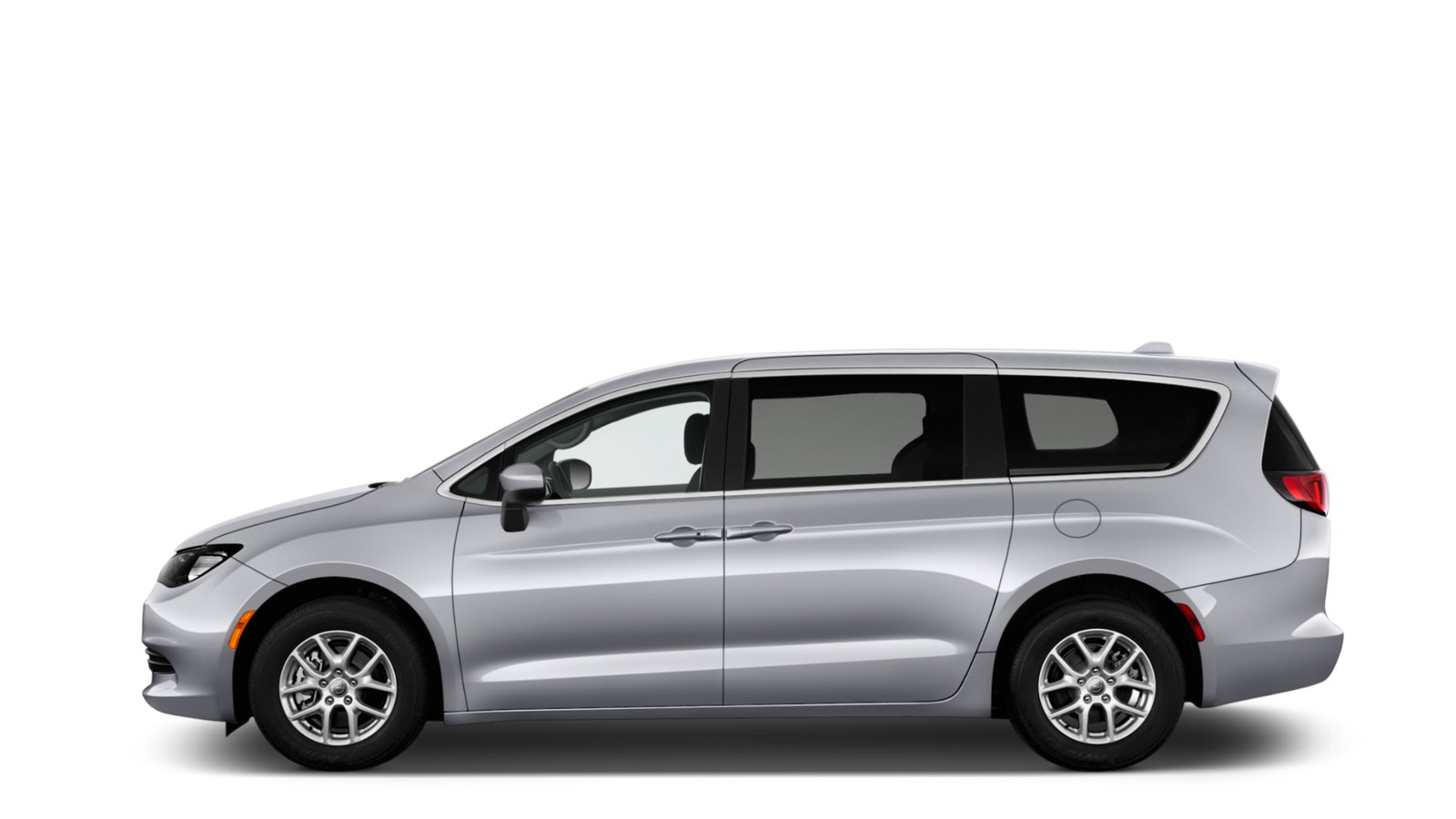 Silver minivan representing a spacious Enterprise rental option