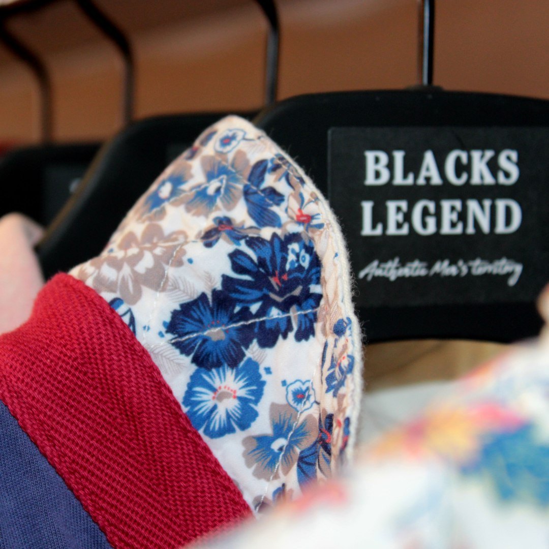 A Blacks Legend lifestyle image showing the brand's French casual menswear spirit
