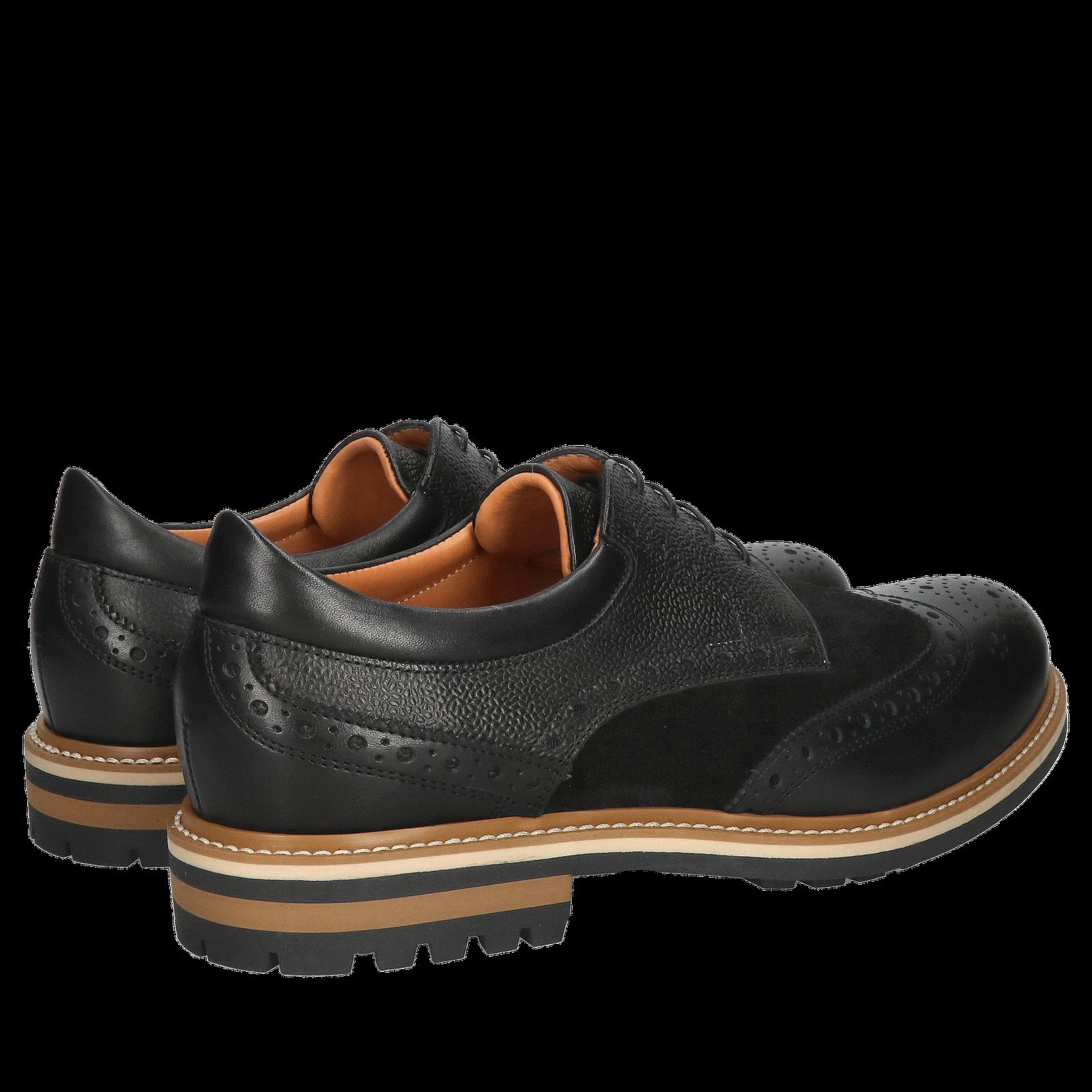 Buty Olivier handcrafted black genuine leather shoes showcasing classic Polish shoemaking craftsmanship