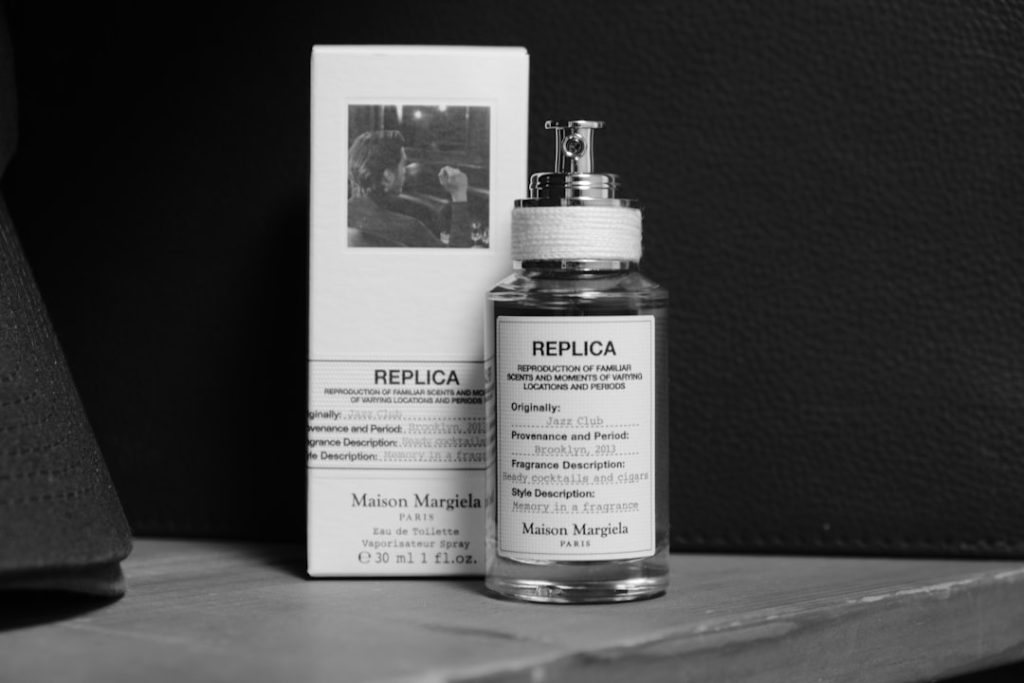 Maison margiela replica perfume bottle and box