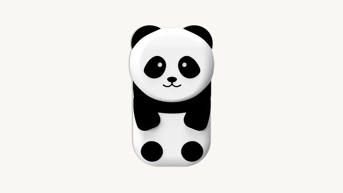 MoneyWalkie panda themed contactless payment device